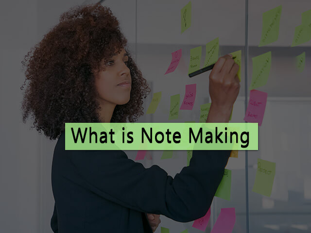 What Is Note Making Methods Format With Examples