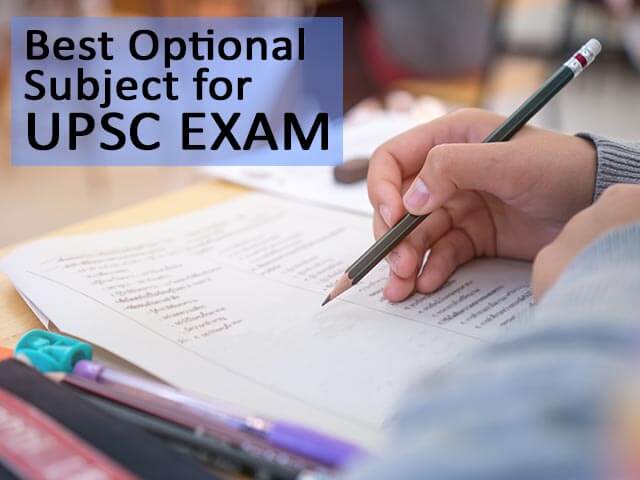 Best Optional Subject For UPSC