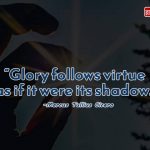 Marcus Cicero Quote on Shadow-141d629c
