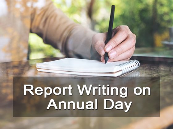 report-writing-on-annual-day