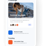 terch-startup-fitness-tracking-challenge-mobile-ui