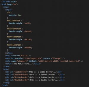 CSS Borders - Gyanipandit Programming
