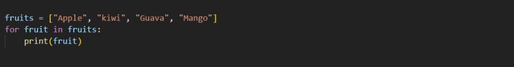 Python for loop | Gyanipandit Programming