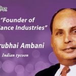 Dhirubhai Ambani