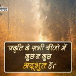 Hindi Quotes on Nature