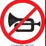 No Horn Sign