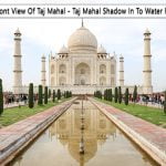 Front View Of Taj Mahal – Taj Mahal Shadow In To Water Pond-419f2ae1