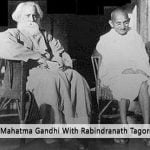 Mahatma Gandhi With Rabindranath Tagore-13d7aecd