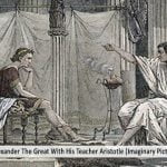 Alexander The Great With His Teacher Aristotle-1b22a195